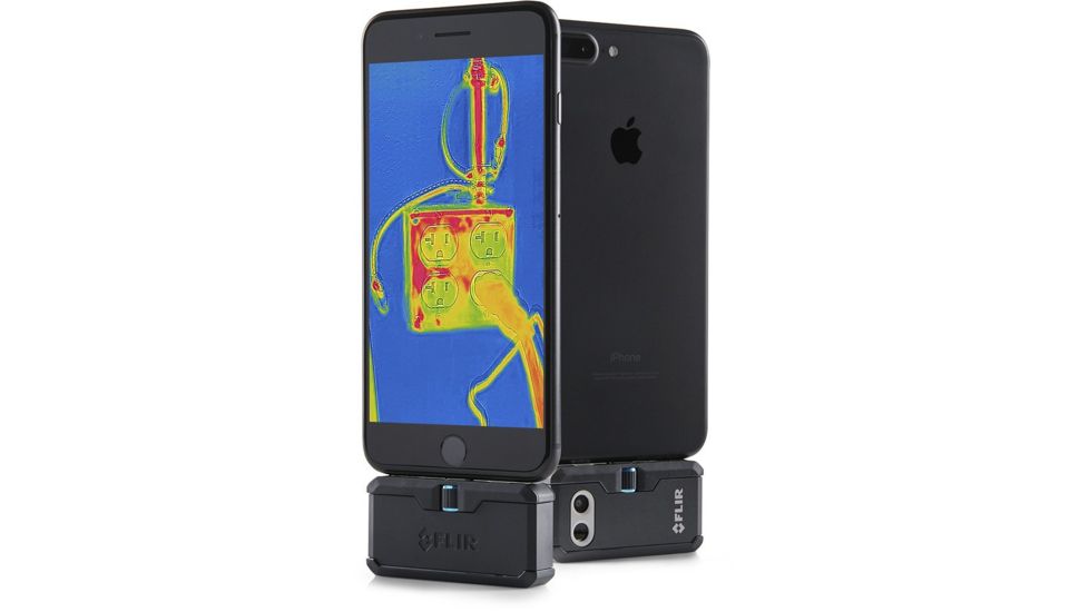 FLIR Systems FLIR ONE Pro Thermal Camera for iPhone iOS, Black, 435-0006-02