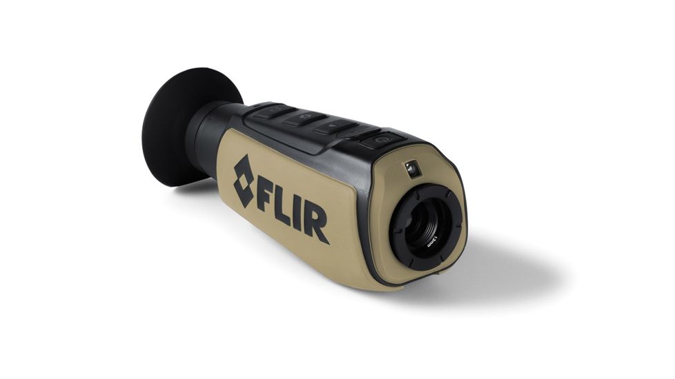 FLIR Systems Scout III-320 Thermal Imager, Detector 320X240 60Hz, Black/Brown 431-0009-31-00