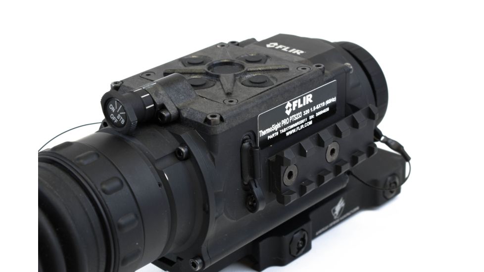 Rearmed, FLIR Systems Thermosight Pro PTS233, 320 1.5-6x19 60Hz Thermal Imaging Weapon Sight, FLIR Boson-320x256 12m 60Hz Core, 19 mm Lens, Black, TAB173WN9RX0011