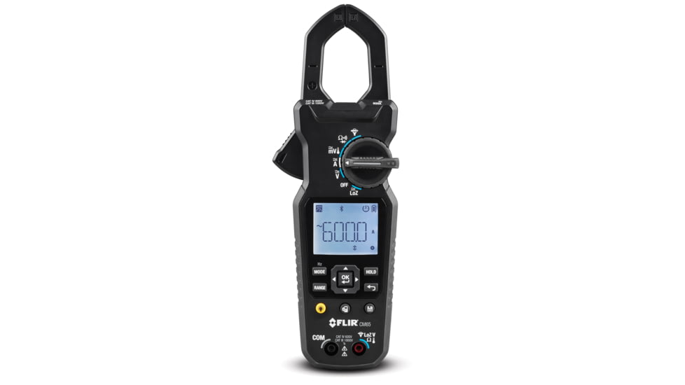 FLIR Systems True RMS 600A Solar Clamp Meter w/ METERLiNK, CM65
