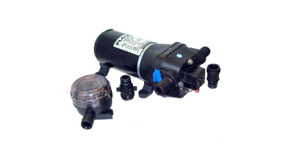 FloJet 24V, 40psi Heavy Duty Water Pressure Pump - 4.3 GPM 77164