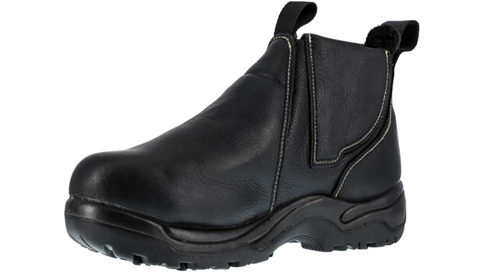 Florsheim Hercules Quick Release Met Guard Work, Black, 8.5 FE690-BLK-8.5-MEN-EEE