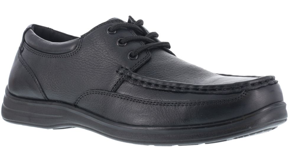 Florsheim Wily Moc To Lace-Up Oxford 7 D, Women, Black FS21-Black-7-Womens-D