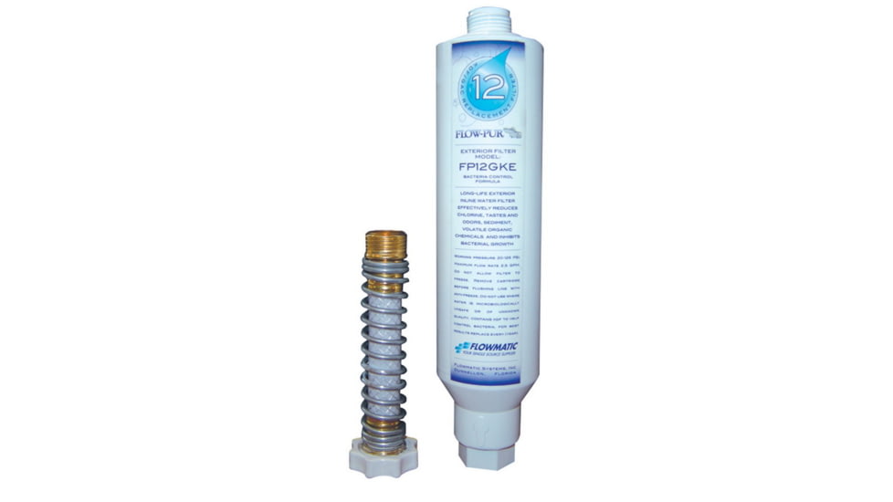 Flow Pur Gac/Kdf Inline Replacement Filter, FP12GKE