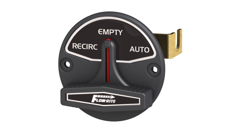 Flow-Rite System 3 Actuator Recirc/EMPTy/Auto - Actuator, Black/White, RK3-BW