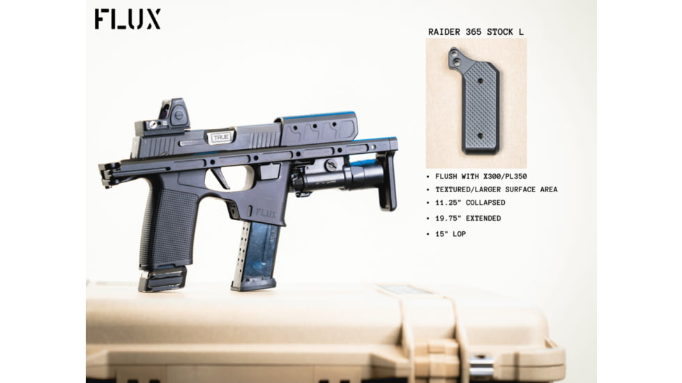 FLUX DEFENSE Raider 365 SBR Stock Kit