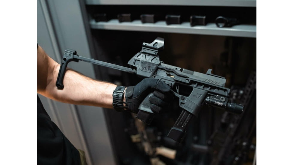 FLUX DEFENSE Raider X P320 Fixed Stabilizing Brace - Left Hand