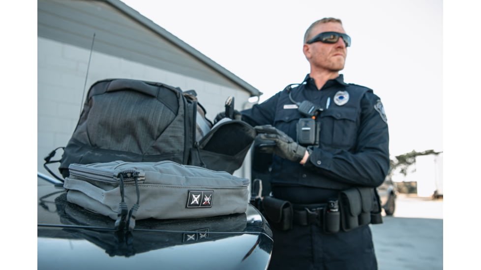 Flying Cross Exodefender Vest Cover, Lapd Navy - FC2010VC86LARGESHORT