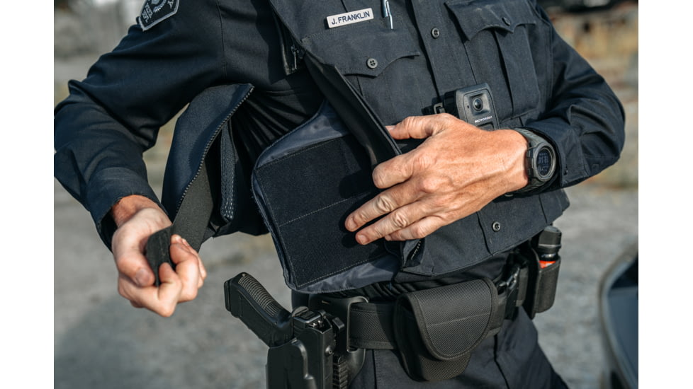 Flying Cross Exodefender Vest Cover, Lapd Navy - FC2010VC86LARGESHORT