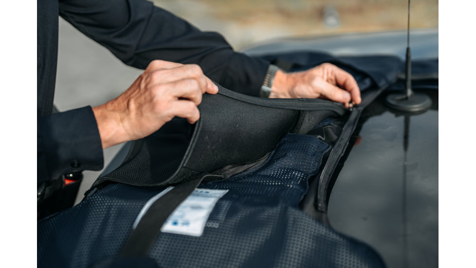 Flying Cross Exodefender Vest Cover, Lapd Navy - FC2010VC86LARGESHORT