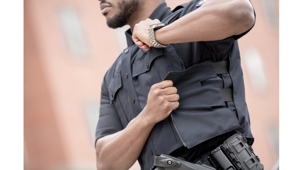 Flying Cross Exodefender Vest Cover, Lapd Navy - FC2010VC86LARGESHORT