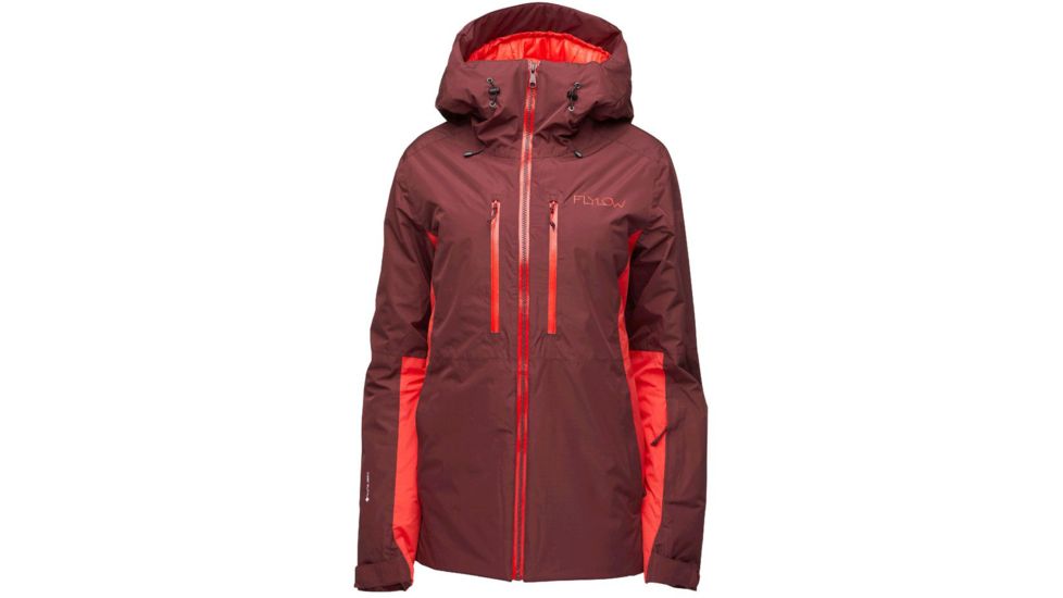 FlyLow Avery Jacket - Womens, Tawny/Hibiscus, Small, 5360-1907