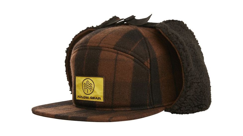 FlyLow Walleye Cap, Fernet/Black, Small/Medium, 0541-1801