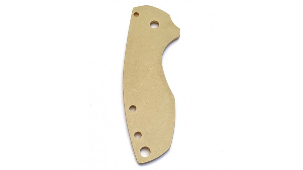 Flytanium Brass Scale for CRKT Pilar, Antique Stonewash, FLY-0291