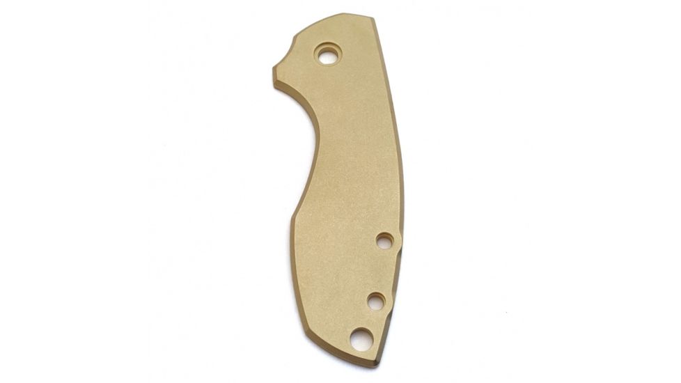 Flytanium Brass Scale for CRKT Pilar, Antique Stonewash, FLY-0291