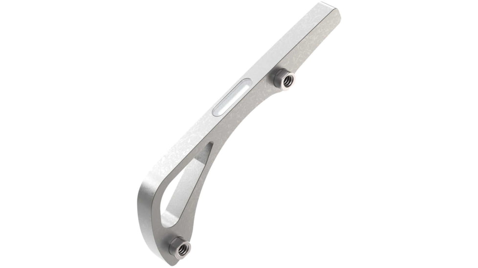 Flytanium Bugout Tritium Titanium Backspacer, White Tritium Insert, Titanium Satin Finish, FLY-1196SW