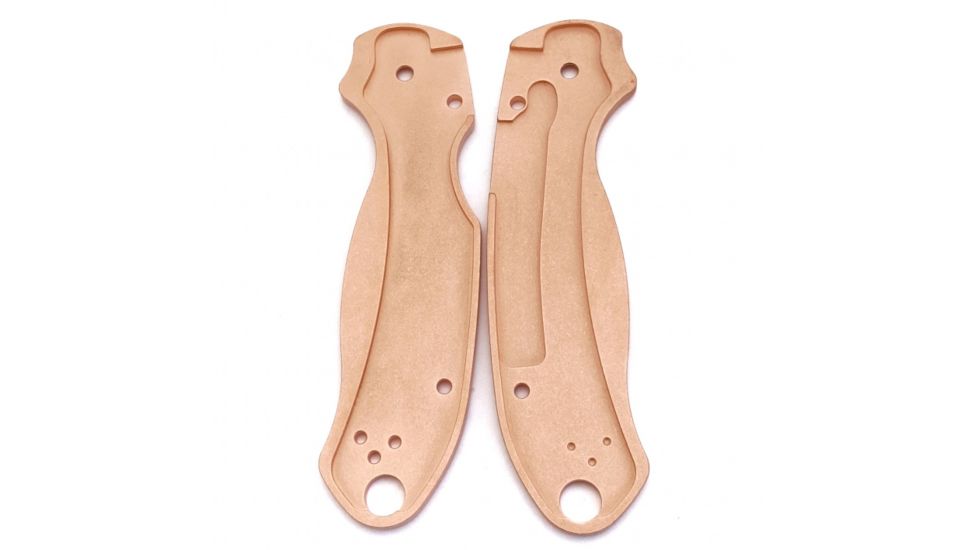 Flytanium Copper Scales for Spyderco Para3, Antique Stonewash, FLY-0279