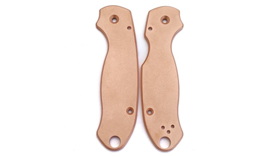 Flytanium Copper Scales for Spyderco Para3, Antique Stonewash, FLY-0279