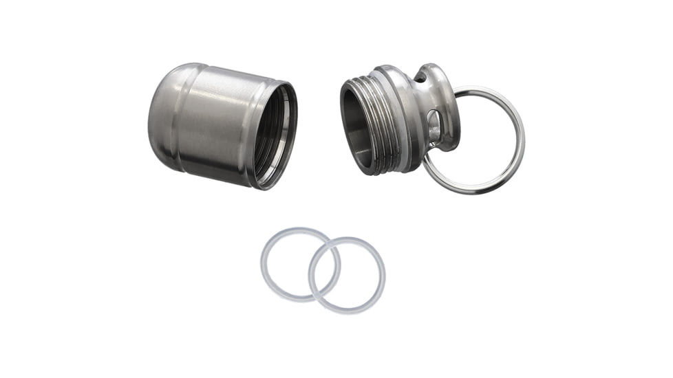 Flytanium Fly Keg Ti Capsule, 0.99in x 0.6in x 0.6in, Titianium Construction, FLY-821