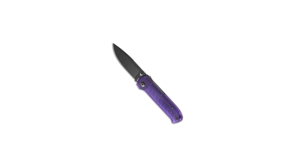 Flytanium Flytanium Arcade Lite Shark-Lock Knife Atomic Purple Polycarbonate 3.2" DLC, Purple, AUS-10A, adult, BHQ-216922