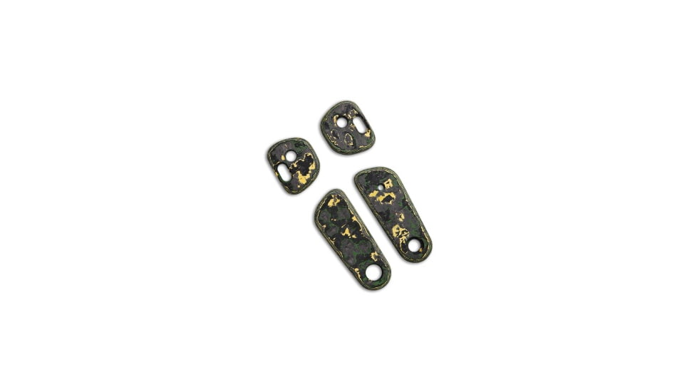 Flytanium CF Scales for James Brand Redstone Knife, Black/Green/Yellow, One Size, BHQ-205352