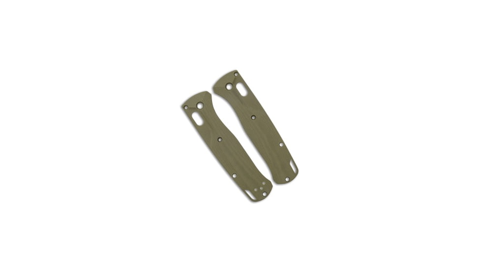 Flytanium Custom Crossfade Scales for Benchmade Bugout Knife, OD Green, 4.25 inch, BHQ-143912