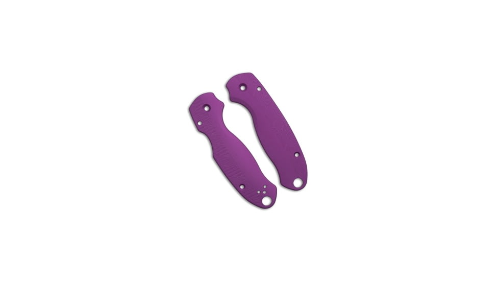 Flytanium Custom Loop Scales for Spyderco Para 3 Knife, Nebula Purple, 4.25 inch, BHQ-222457