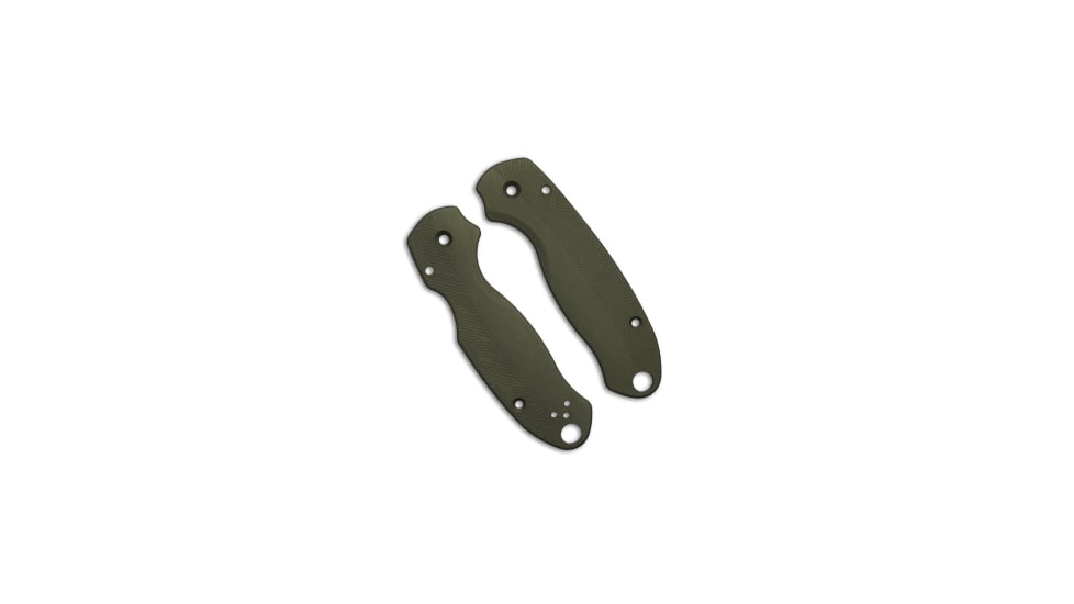 Flytanium Custom Loop Scales for Spyderco Para 3 Knife, Olive Drab, 4.25 inch, BHQ-222455