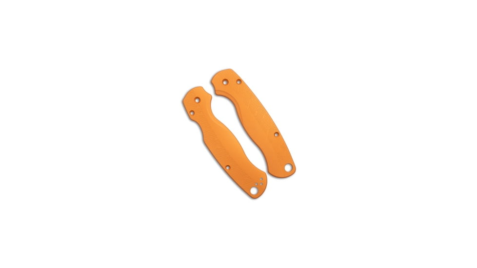Flytanium Custom Loop Scales for Spyderco Paramilitary 2 Knife, Gold Nugget, 4.75 inch, BHQ-222449