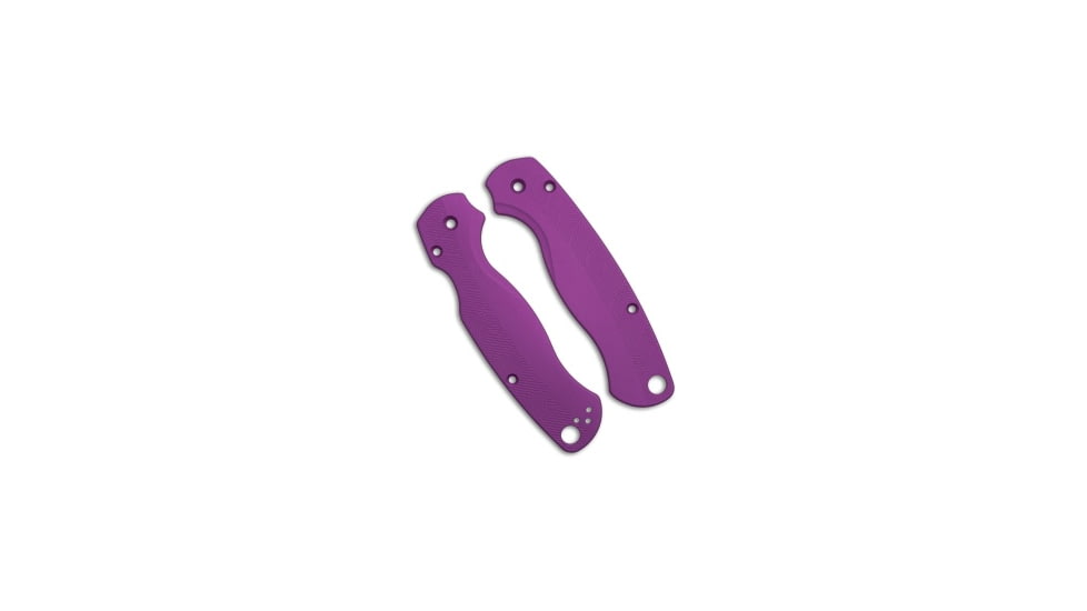 Flytanium Custom Loop Scales for Spyderco Paramilitary 2 Knife, Nebula Purple, 4.75 inch, BHQ-222452