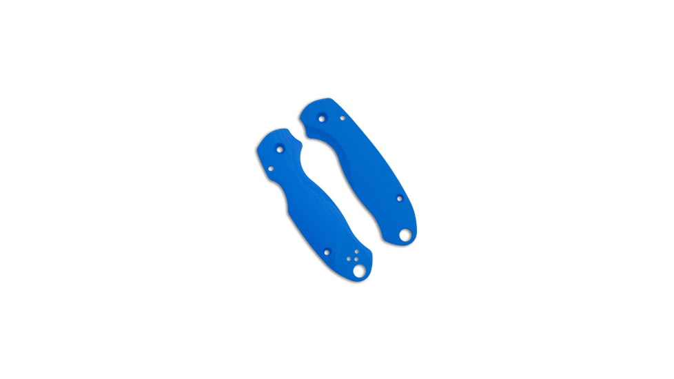 Flytanium Lotus Scales for Spyderco Paramilitary 3 Knife, Blue, 4.375 inch, BHQ-178400