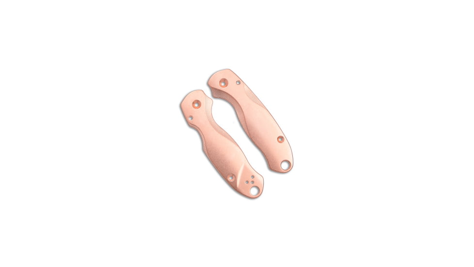 Flytanium Lotus Scales for Spyderco Para 3 Knife, Copper, 4.25 inch, BHQ-178016