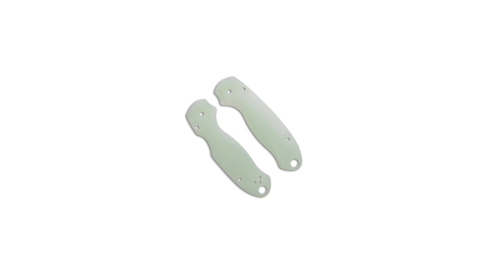 Flytanium Lotus Scales for Spyderco Para 3 Knife, Green, 4.28 inch, BHQ-178027