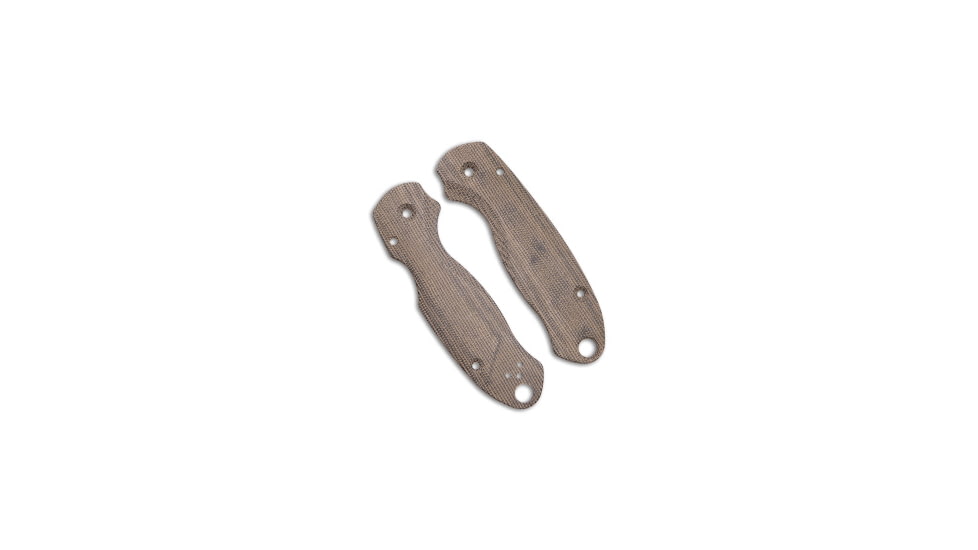 Flytanium Lotus Scales for Spyderco Para 3 Knife, Canvas, Green, 4.25 inch, BHQ-178021