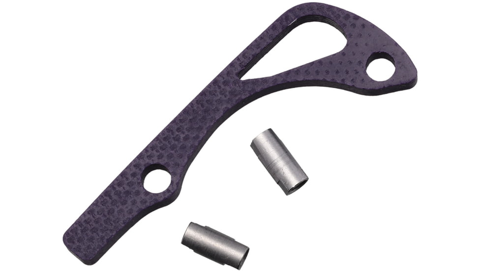 Flytanium Mini Bugout G-10 Backspacer, Deep Purple, FLY-956