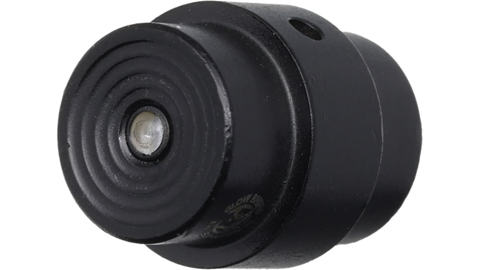 Flytanium PM2 Tritium Titanium Lanyard Hole Stopper, Green Tritium Insert, Black Finish, FLY-1194BG