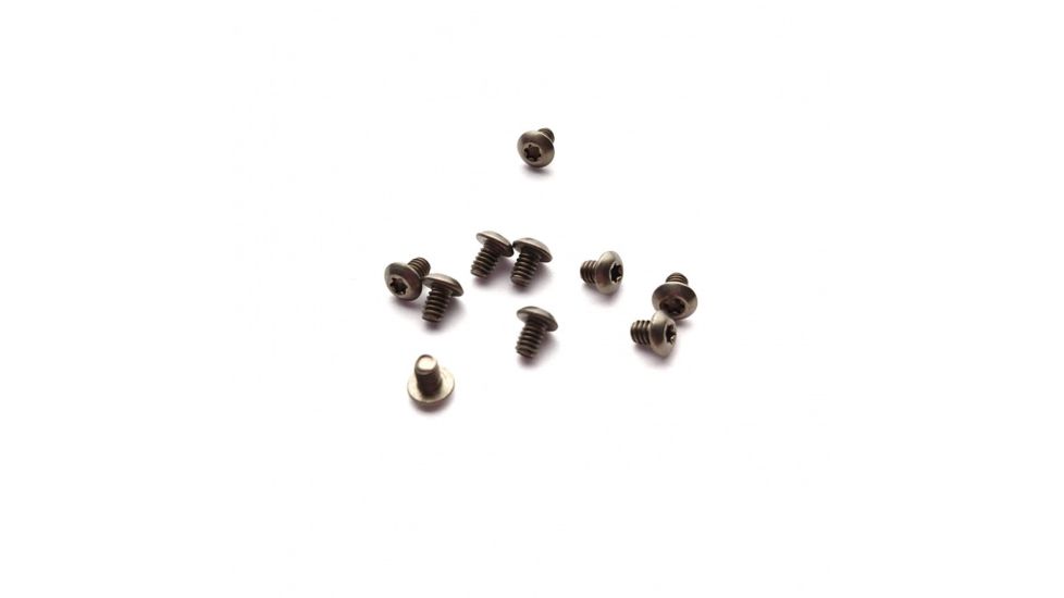 Flytanium Titanium Body Screws for Benchmade Bugout, Set of 10, Gold, FLY-383G