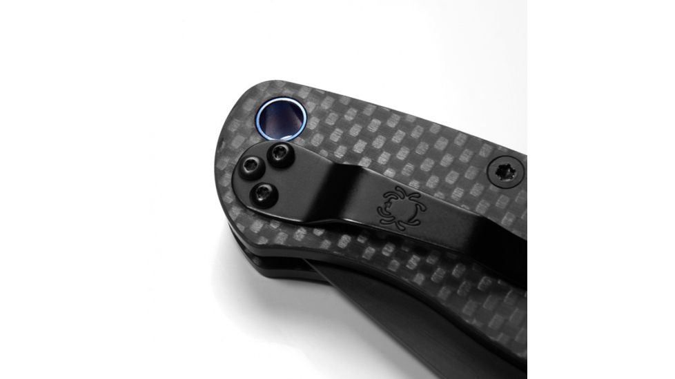 Flytanium Titanium Lanyard Tube for Spyderco Paramilitary 2 &amp; Para3, Blue, FLY-71B