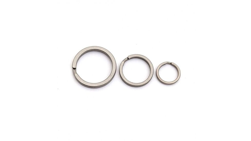 Flytanium Titanium Split Rings, Set of 3, FLY-378