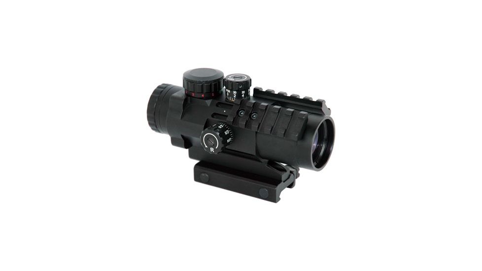 Fm Optics Prismatic 3x32ir R/g Mil-line Reticle W/accy Rails