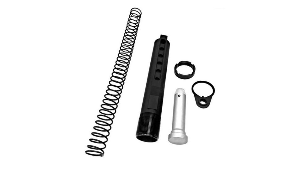 FM Products 5.56 Rifle Receiver Extension Assembly, Black FM-5.56-RRE