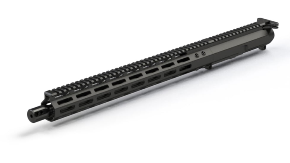 FM Products FM-45 AR Rear Charging Upper Receiver w/ Micro Brake, .45 Caliber, Ultralight Profile, Black, FM45-RS-1615