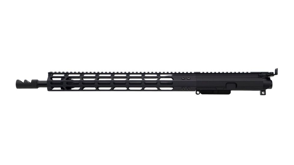 FM Products FM-5.56 Monolithic Ultra Light 16in Upper w/15in M-LOK Handguard, Black, FM5.56-16UR, EDEMO1