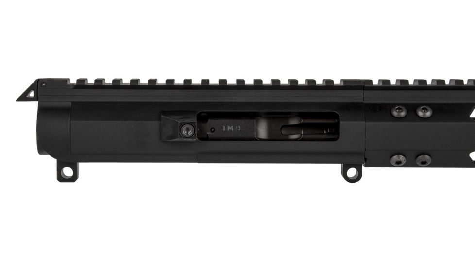 FM Products FM-9 10.5in Upper Receiver w/Forward Blast Diffuser, Black, FM9-10.5UR-BD