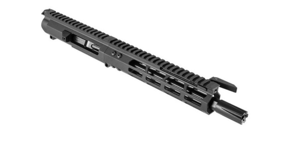 FM Products FM-9 8.5in Upper Receiver w/Forward Blast Diffuser, Black FM9-8.5UR