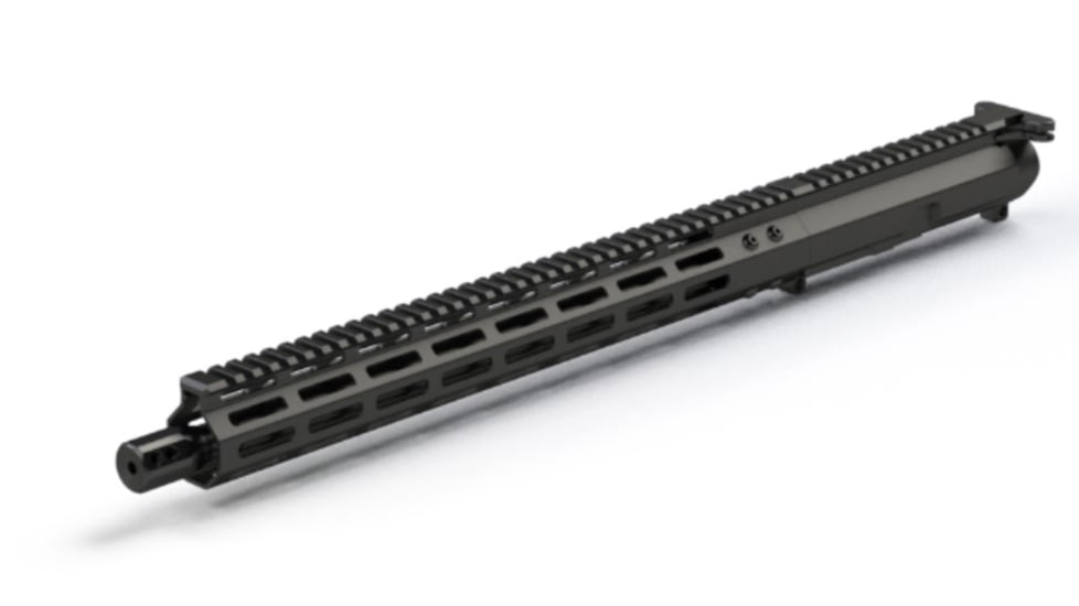 FM Products FM-9 AR 9mm Rear Charging Upper Receiver, 16 inch, Black, FM9-RS-1615