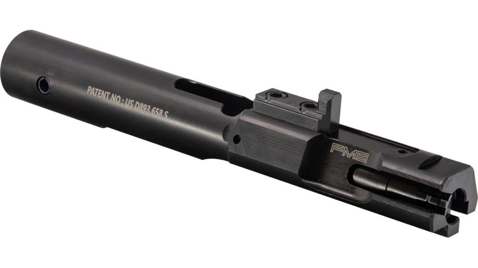 FM Products Foxtrot Mike Mike-9 9mm Luger Bolt Carrier Group, Nitride, Black, MIKE-9BCG