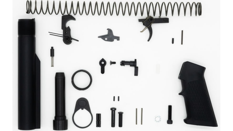 FM Products Glock Style 9mm 9.75 inch AR Forward Charging Builders Kits, Black, FM9-10-FS-BLDR