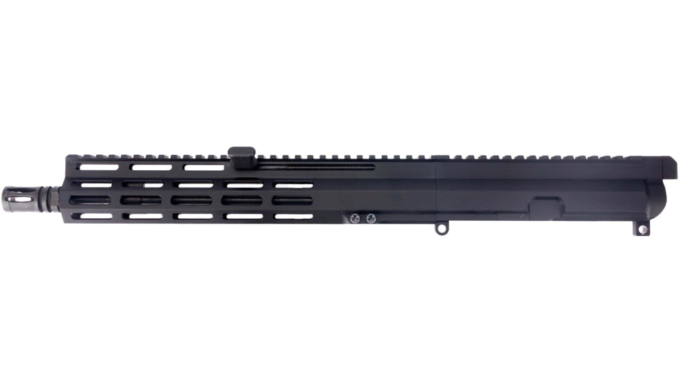 FM Products Mike-15 .223 Wylde Gen 2 Complete Upper Receiver, 22.25 inch, 12.5 inch Barrel, Mid Length, 1-8 Twist, 1/2x28 Thread, Free-Float, Nitride, Black, MIKE15U-223-G2-12.5M-2
