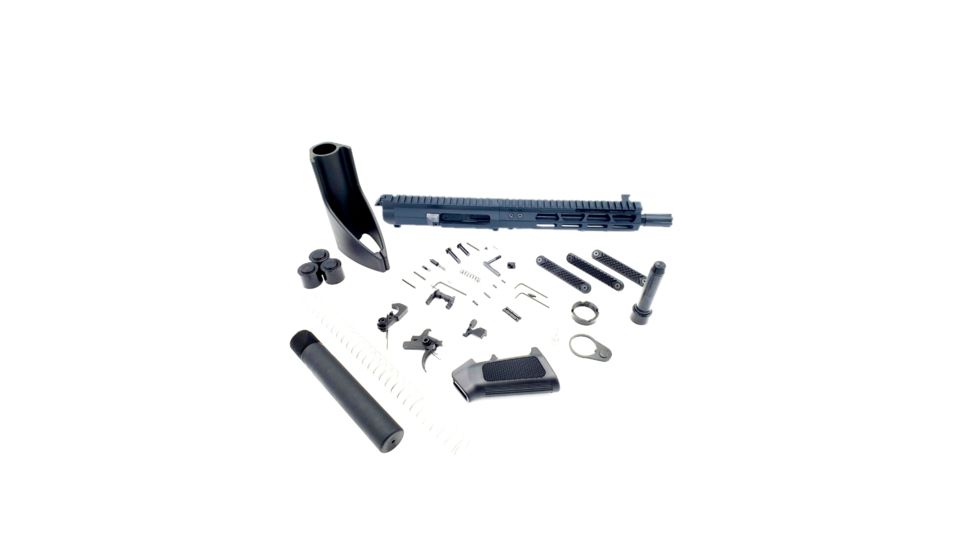OpticsPlanet Exclusive FM Products Premium Pistol Builders Kit, 8.5in, FM9, Black, FM-8.5-PPBC